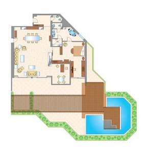 The Royal Suite Floor Plan