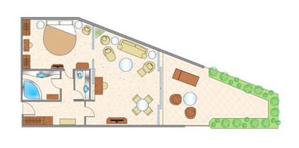 Princess Suite Floor Plan
